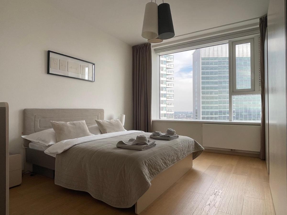 Sag Panorama Apartment 3 Rooms 19Th Floor Great View Free Parking Братислава Экстерьер фото
