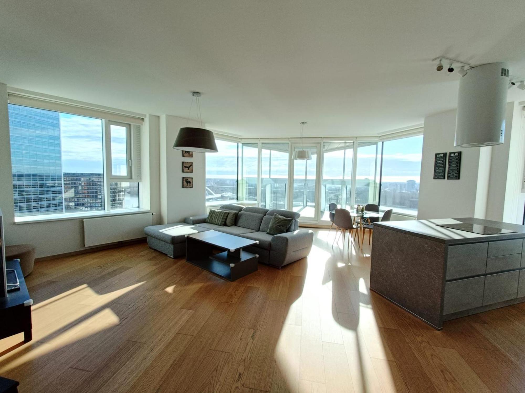 Sag Panorama Apartment 3 Rooms 19Th Floor Great View Free Parking Братислава Экстерьер фото